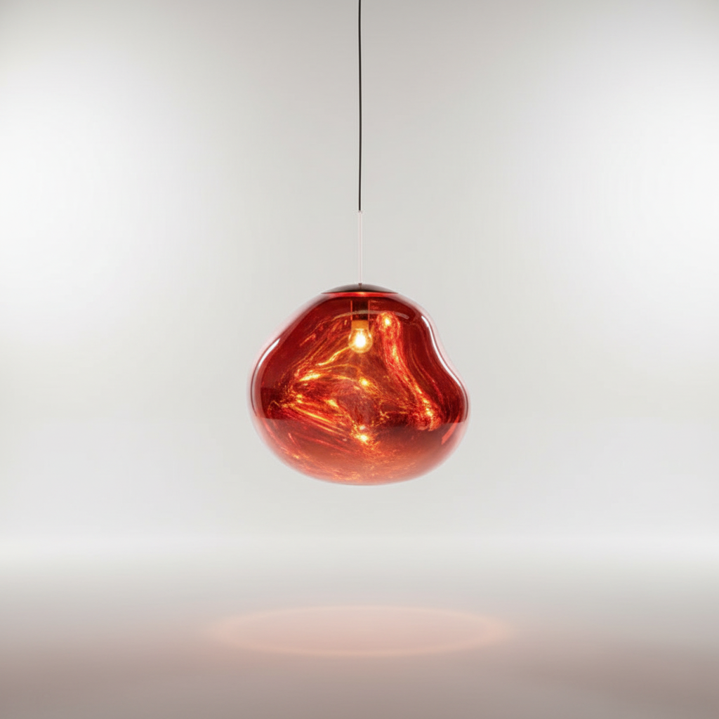 Handgeformte Kugelglasleuchte - Glassiva