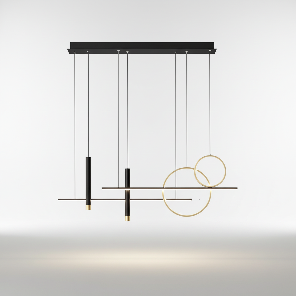 Minimalistische Metall Hängeleuchte - Pendoria