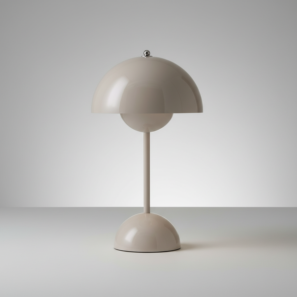 Minimalistische Tischlampe Metall - GlowLuxe