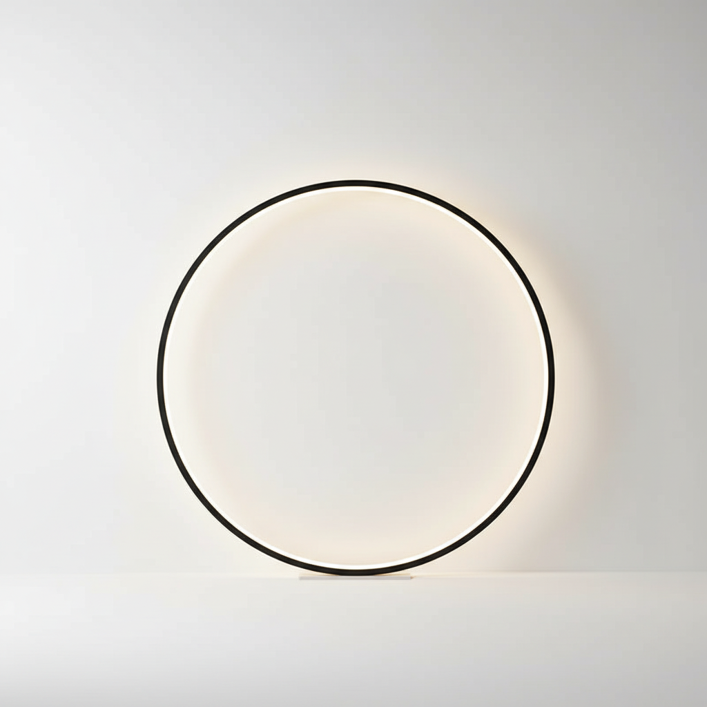 Minimalistische Runde Wandleuchte - Glowring