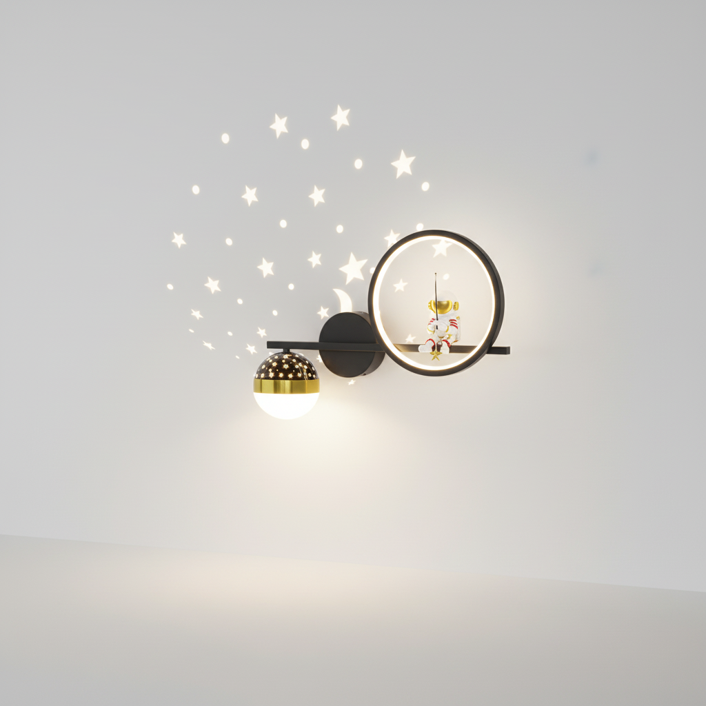 Moderne Kinderwandleuchte - MoonPlay