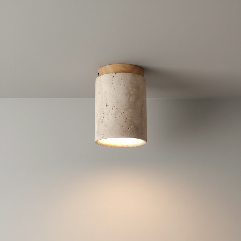 Runde Aufbaumontage Deckenlampe - CalmiLight