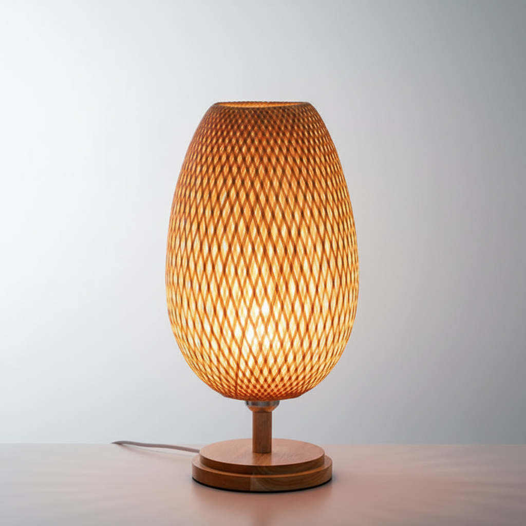 Vintage Inspirierte Wohnleuchte - BambooGlow