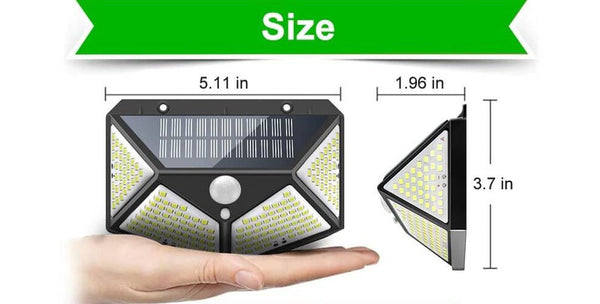 Zonne-Energie Bewegingssensor Lamp