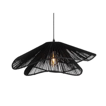 Leitmotiv I Pendant Lamp Sombra Double - Zwart