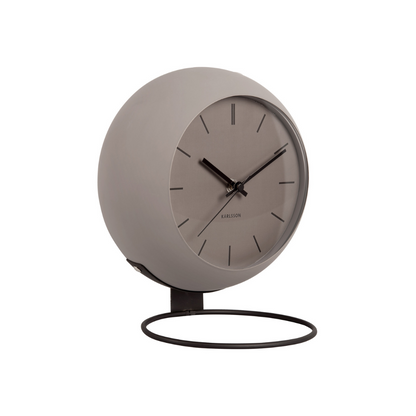 Karlsson I Table Clock Nirvana Globe - Grijs