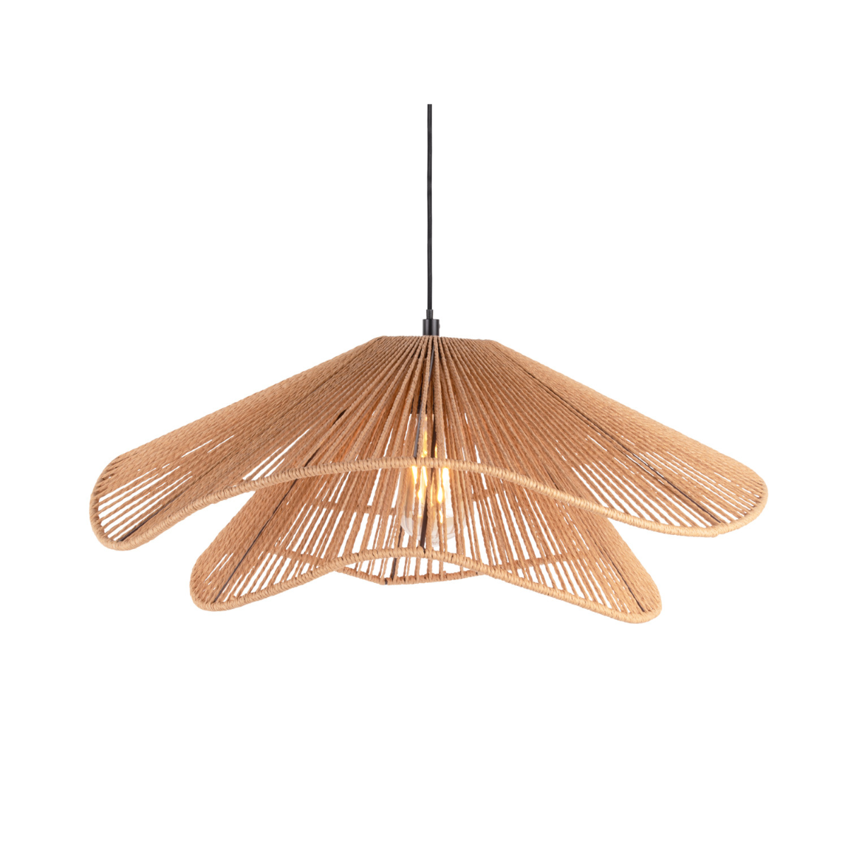 Leitmotiv I Pendant Lamp Sombra Double - Naturel