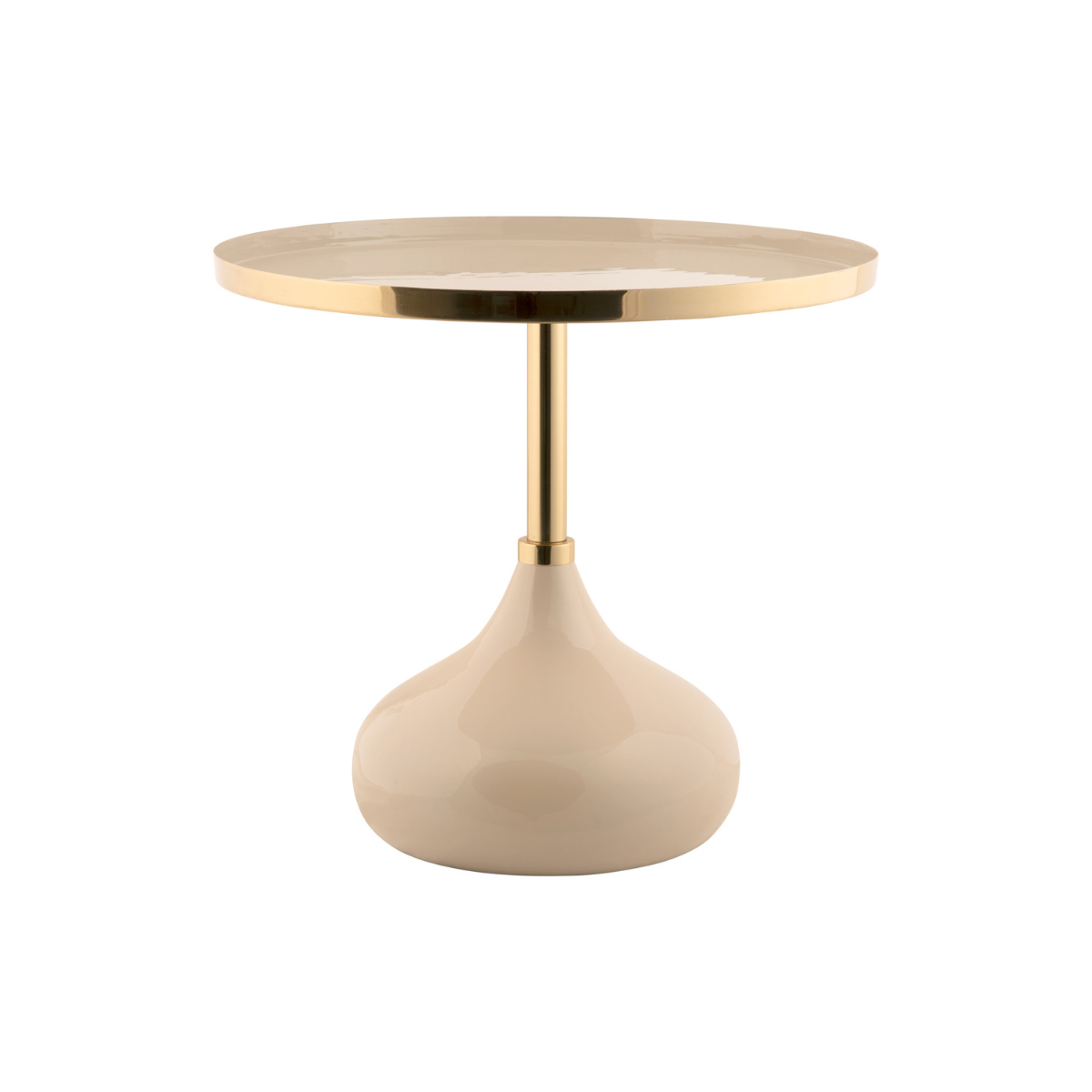 Leitmotiv I Side Table Mila Large - Beige