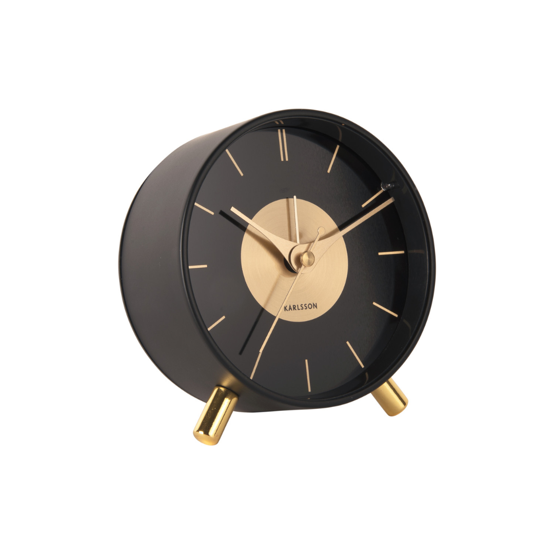 Karlsson I Alarm Clock Gold Disc