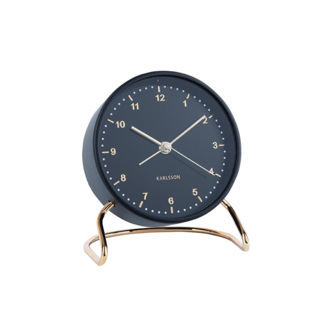 Karlsson I Alarm Clock Stylish Numbers -