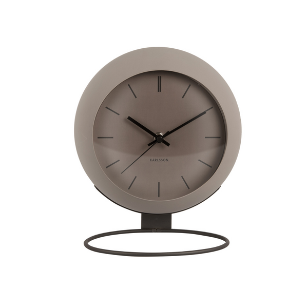 Karlsson I Table Clock Nirvana Globe - Grijs