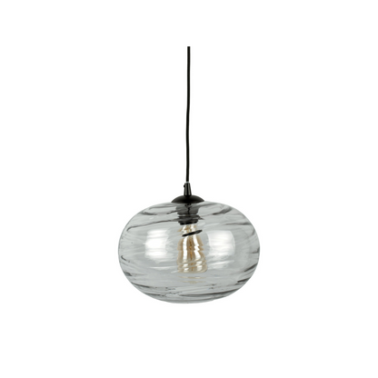 Leitmotiv I Pendant Lamp Glamour Sphere - Grijs