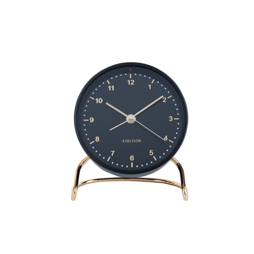 Karlsson I Alarm Clock Stylish Numbers -