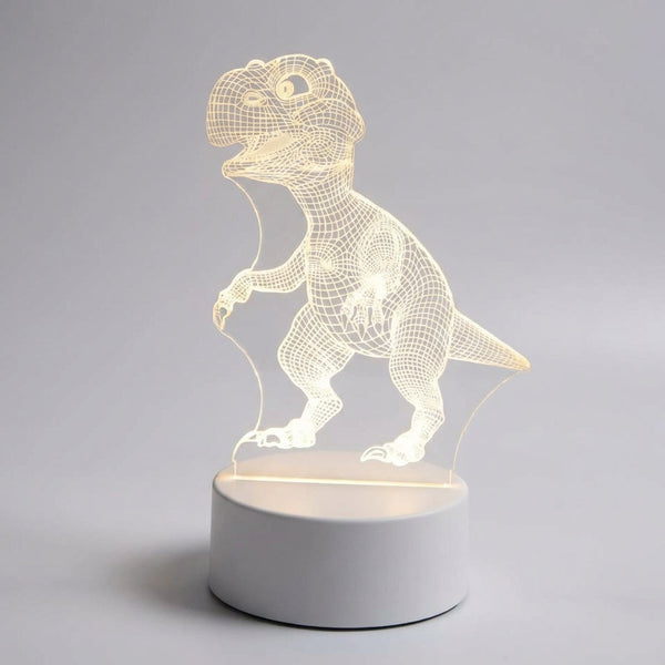 3D-illusie-nachtlampje - DinoGlowz
