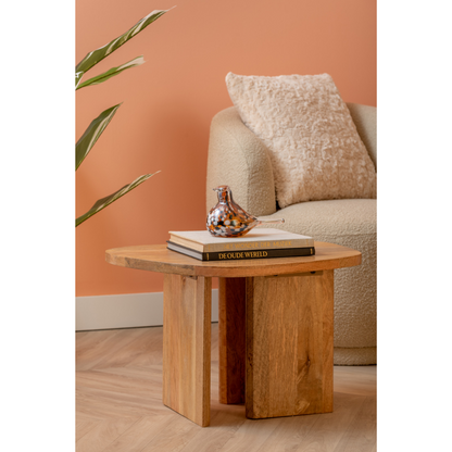 Leitmotiv I Side Table Organic - Licht Hout