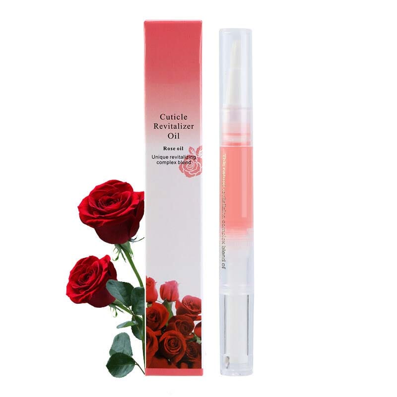 Stylo à l'huile rose et sa boîte rouge, accompagnés de roses rouges 15