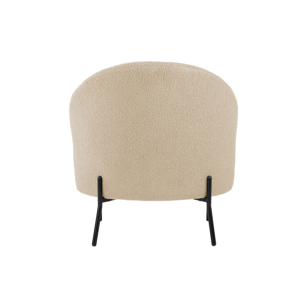 Leitmotiv I Chair Noble Teddy Curl - Beige