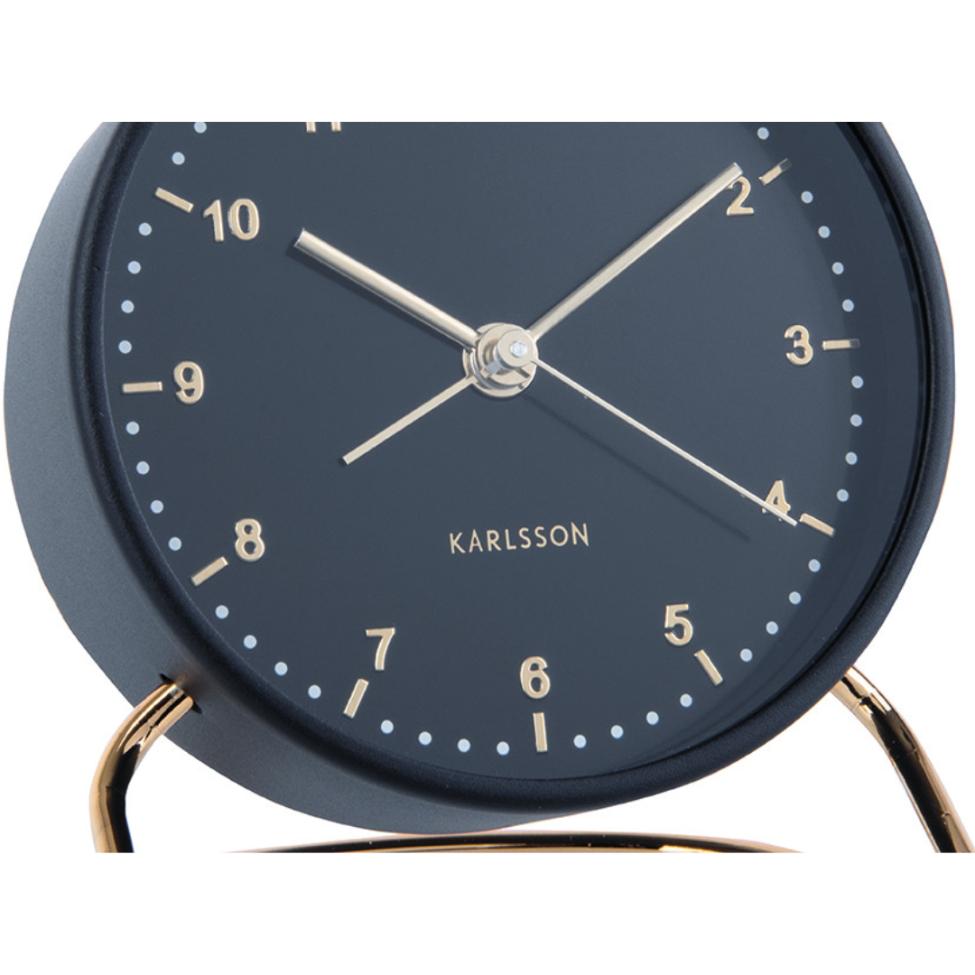 Karlsson I Alarm Clock Stylish Numbers -