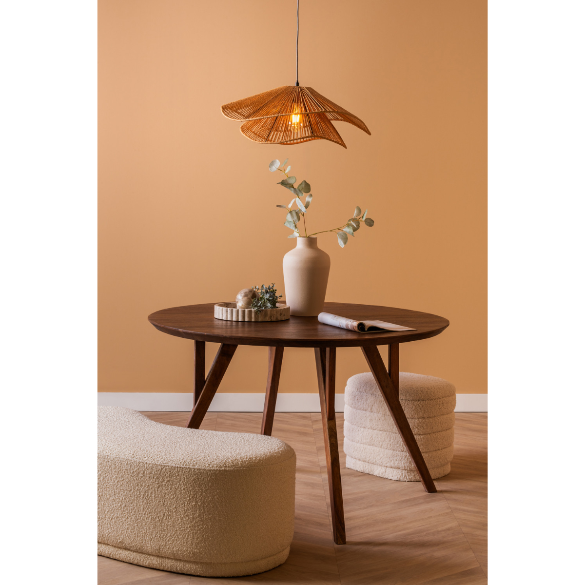 Leitmotiv I Pendant Lamp Sombra Double - Naturel