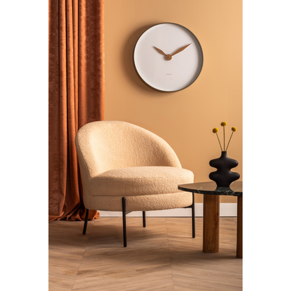 Leitmotiv I Chair Noble Teddy Curl - Beige