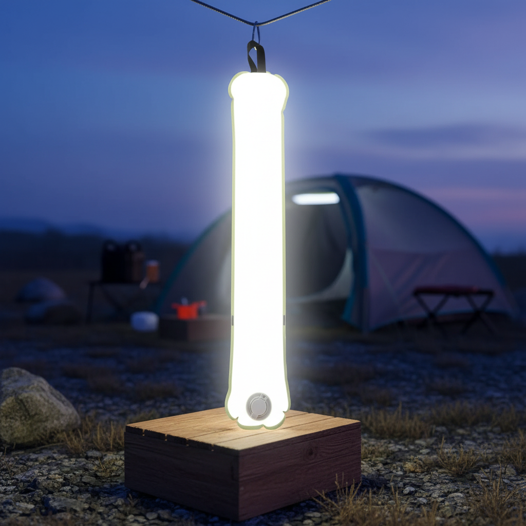 Aufblasbare Solar LED Lampe - SunTubeo