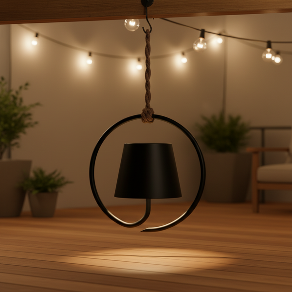 Oplaadbare LED Hanglamp - LumiHalo