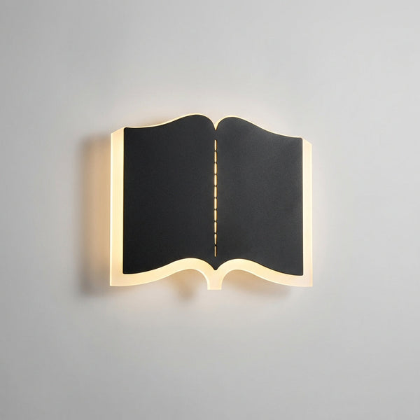 Boekvormige wandlamp - BookLume