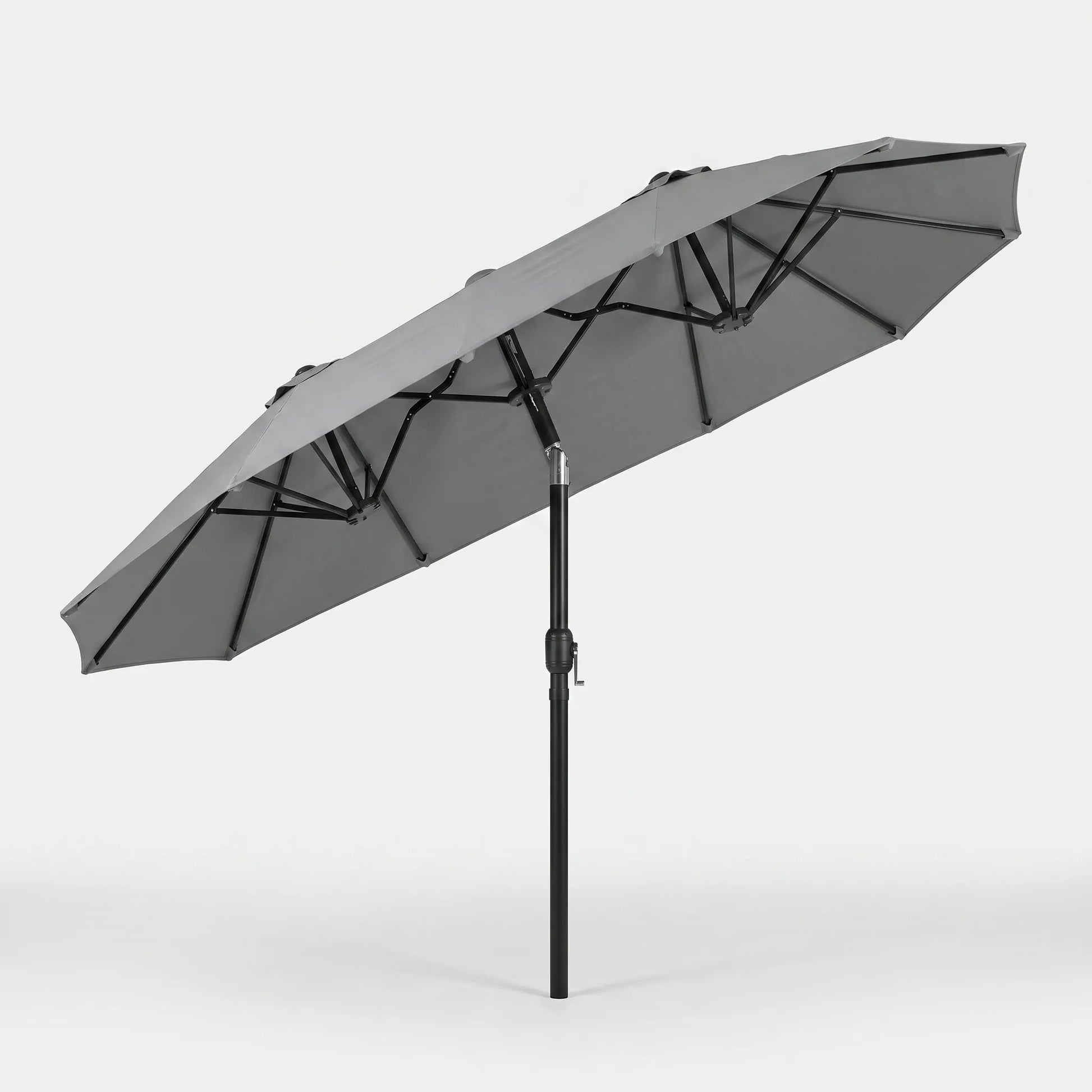 Brede Dubbele Parasol - Shadevia
