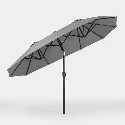 Brede Dubbele Parasol - Shadevia