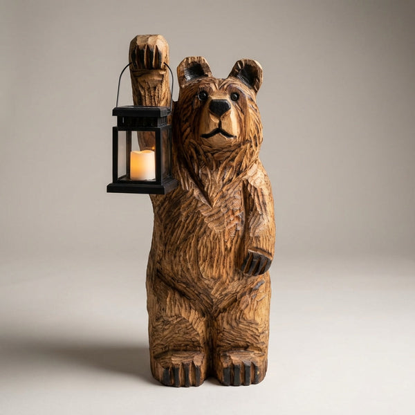 Gesneden staand lantaarnbeeld - Bearlume
