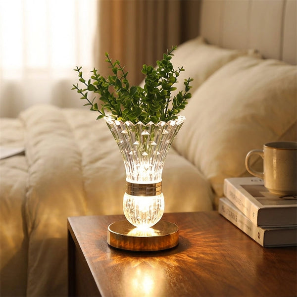 Compact Crystal Stijl Tafellamp - Cristava