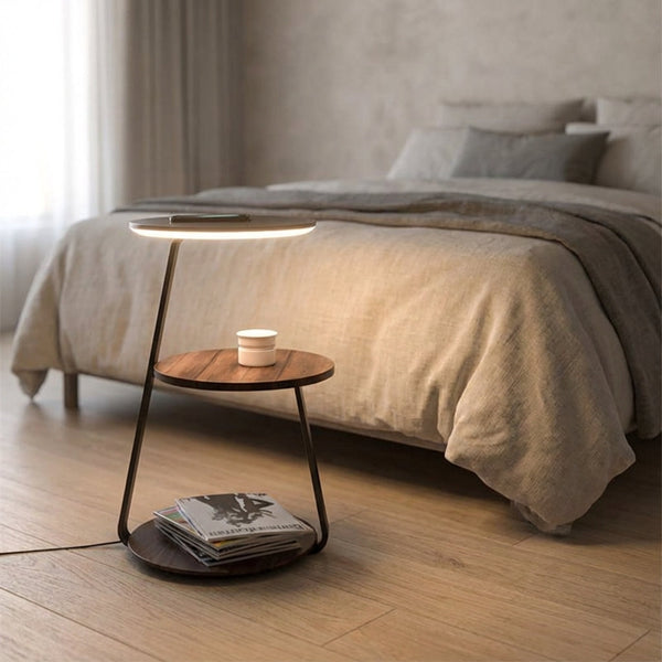 Compact Lamp Bijzettafel - Sidevael