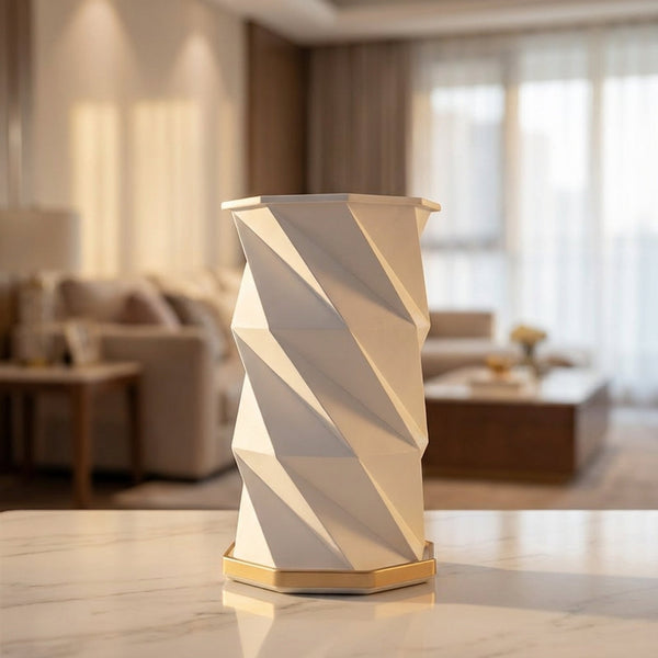 Compacte, sculpturale tafellamp - Auravelle