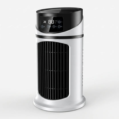 Compacte Luchtkoeler Met Water Voor Op Tafel - Breezify