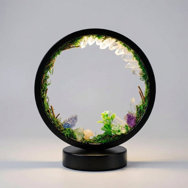 Sfeerlamp met kristallen – Verdalis