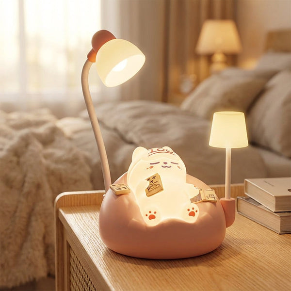 Schattige Kat Vormige Nachtlamp - PawLuma