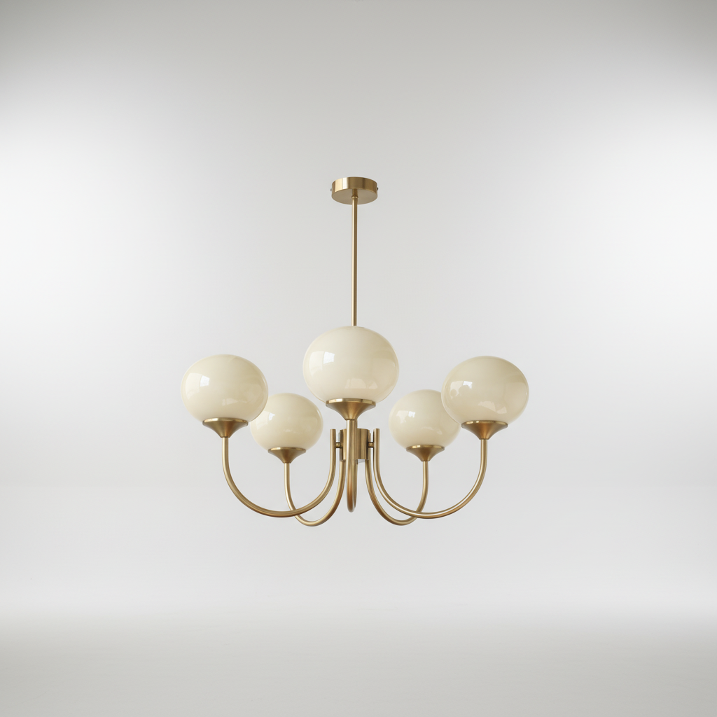 Deckenleuchte Goldenes Metall - Luminrosa