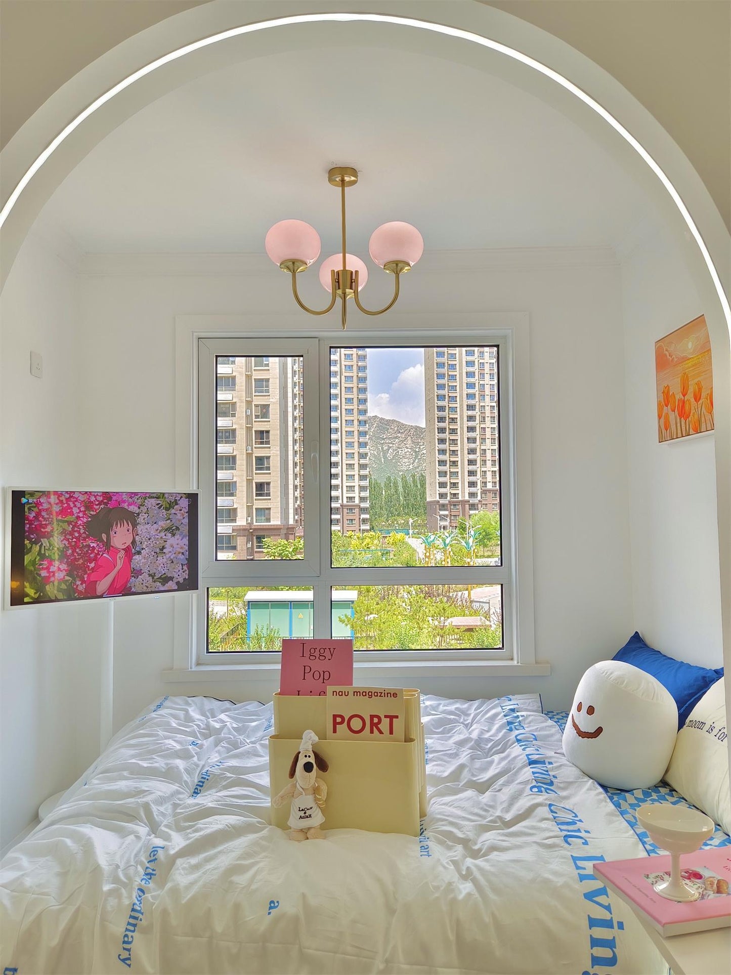 Deckenleuchte Goldenes Metall - Luminrosa