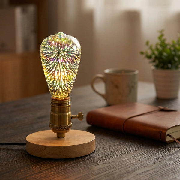 Decoratieve 3D-vlamlamp - Auraflare