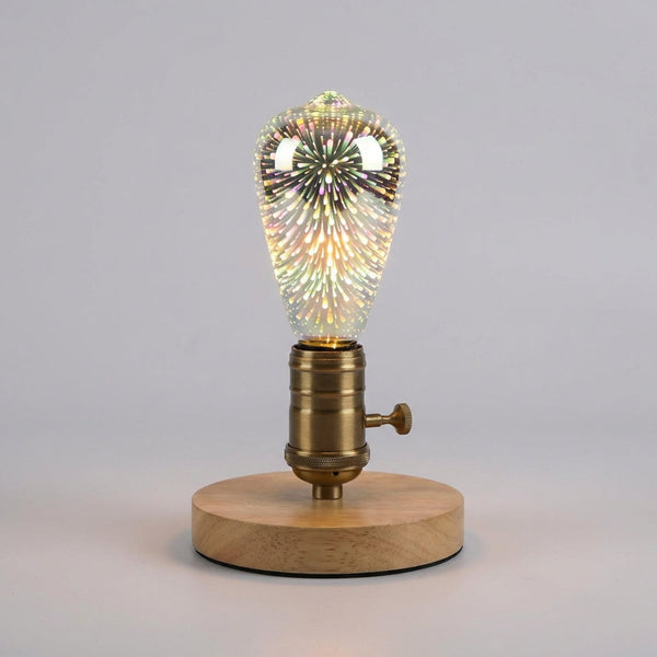 Decoratieve 3D-vlamlamp - Auraflare