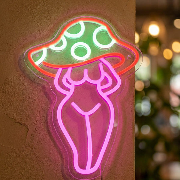 Decoratieve paddenstoellamp - Neonella