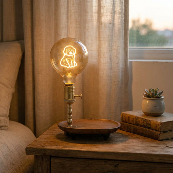 Decoratieve, opvallende nachtlamp – PupLuma