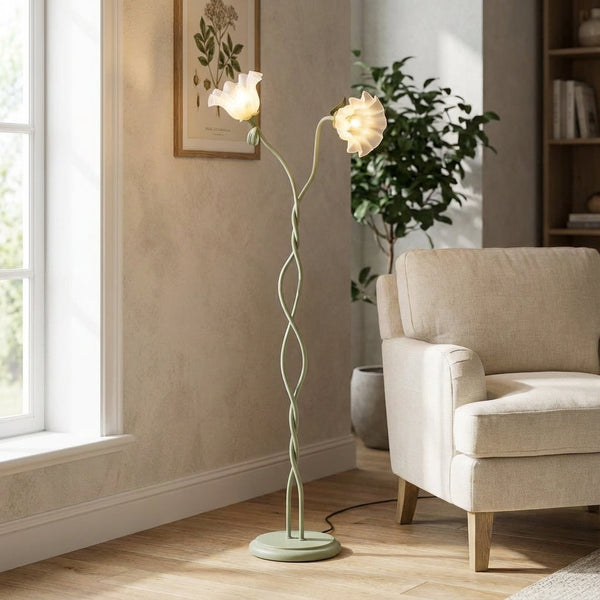 Decoratieve Gebogen Stelamp - Florivine