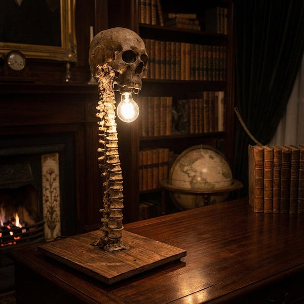 Decoratieve Skeleton Tafellamp - Nightspine
