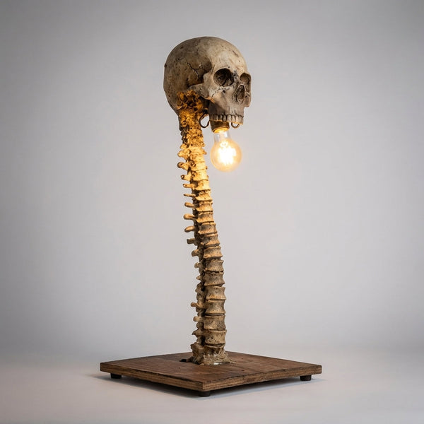 Decoratieve Skeleton Tafellamp - Nightspine