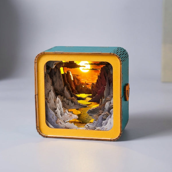 Decoratieve Tafelschuilplaats Box - SolaceCube