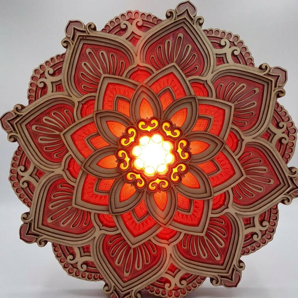 Decoratieve Muur Mandala Lamp - Mandarise