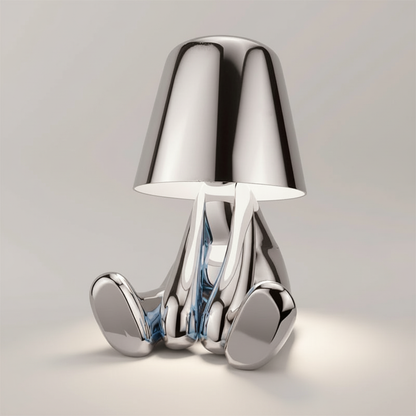 Designer Tischlampe Metallfinish -  Sitelle
