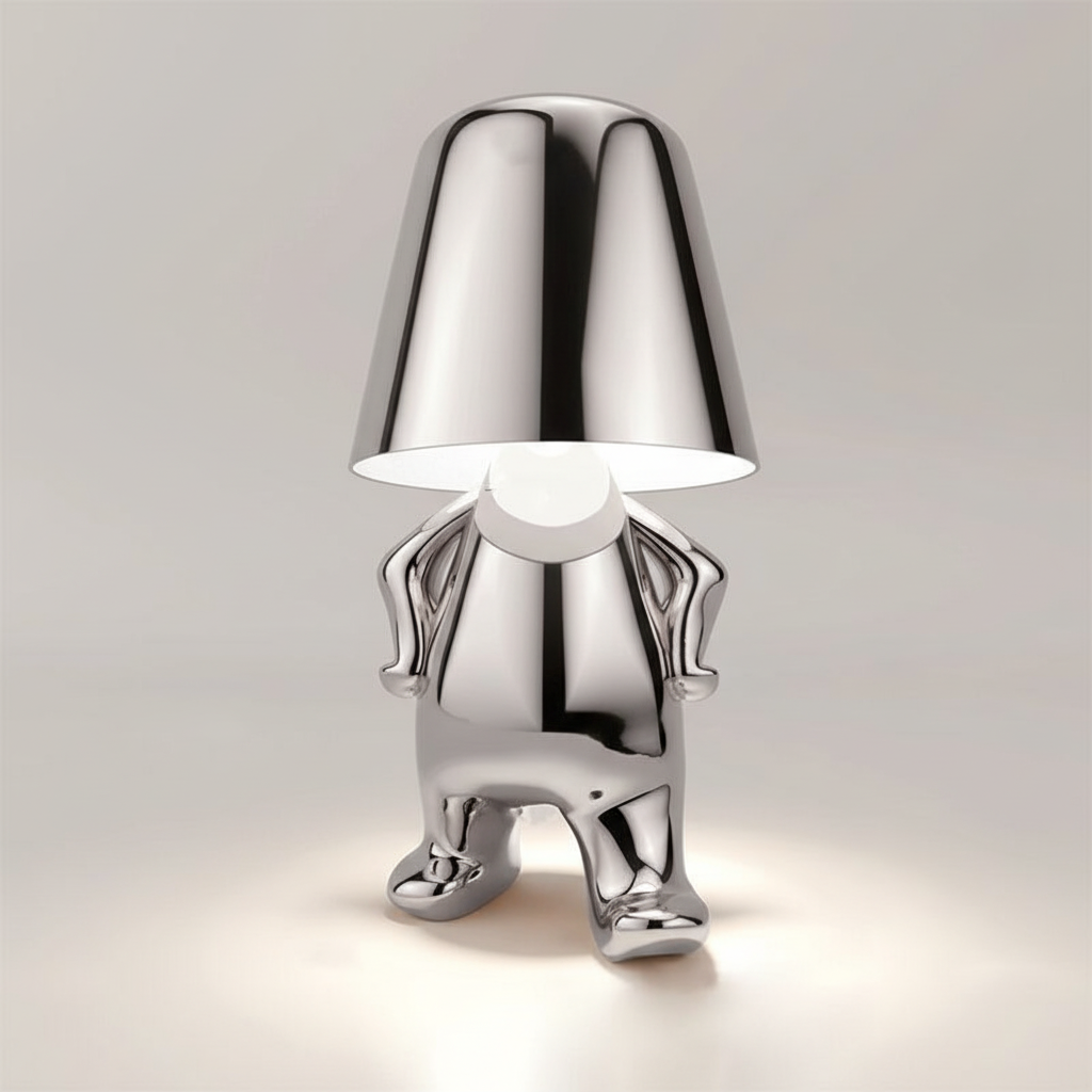 Designer Tischlampe Metallfinish -  Sitelle
