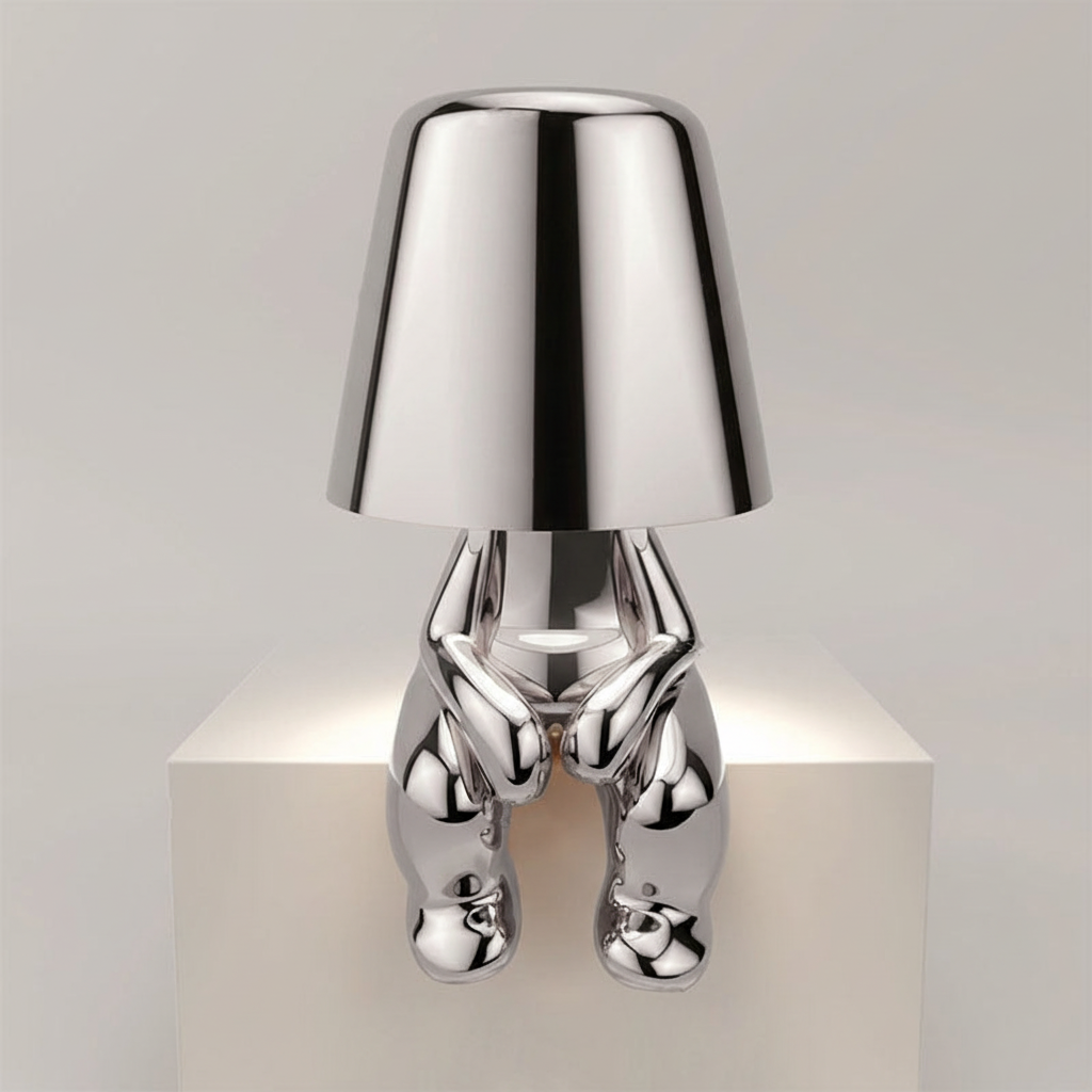 Designer Tischlampe Metallfinish -  Sitelle